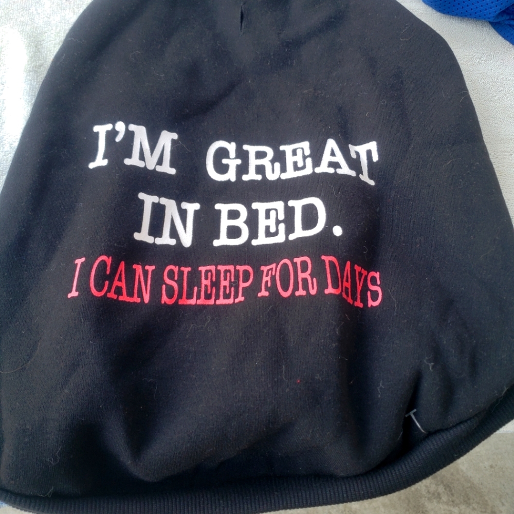 NEW, Dog sweater, Black hoodie